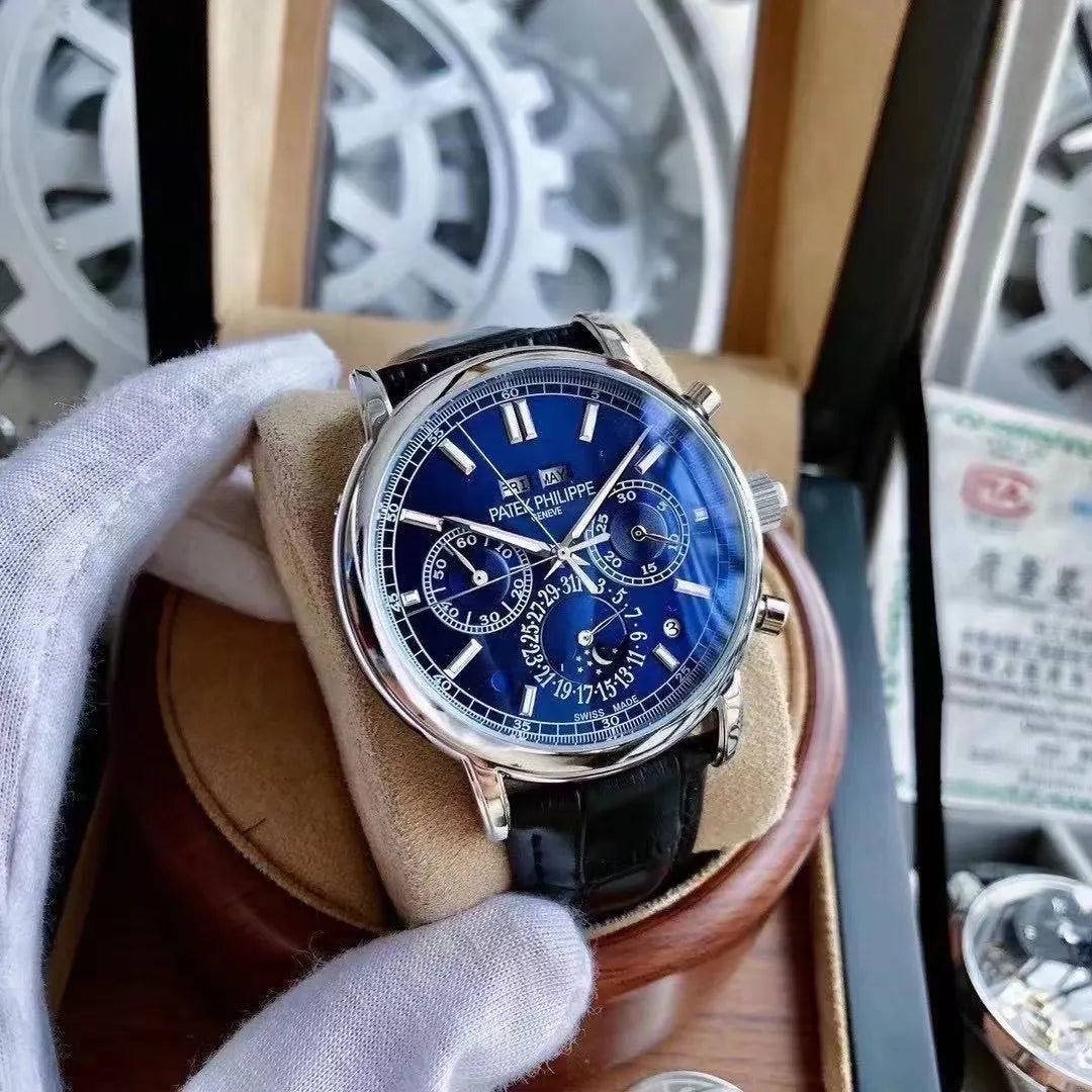 Patek Philippe Blue Dial Complicated – Patek Philippe Blue Dial