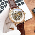 rose Patek Philippe Skeleton Watch
