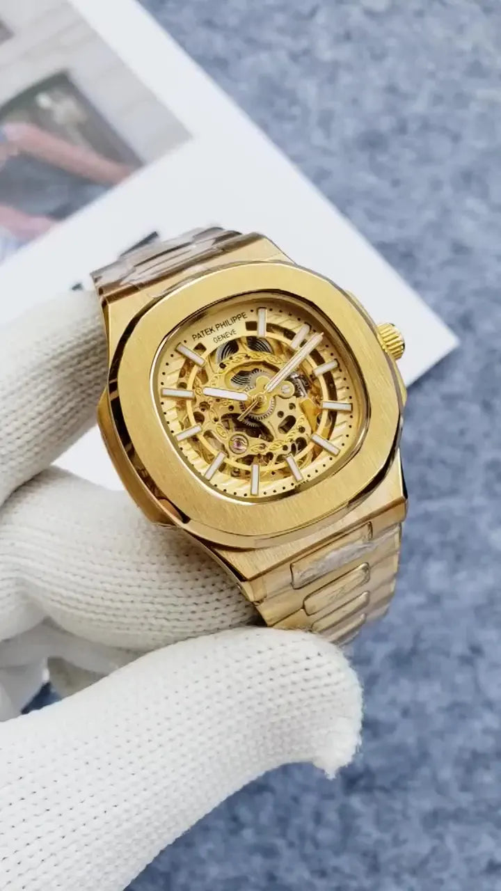 Patek Philippe Golden Skeleton