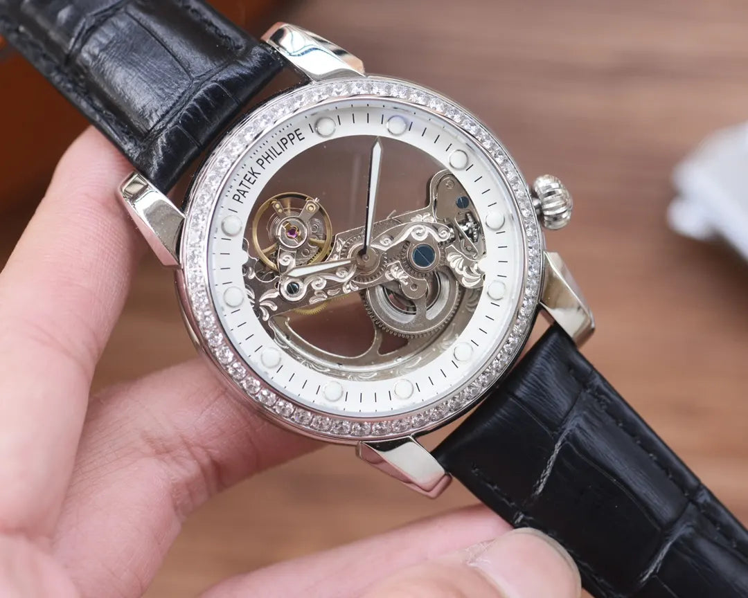 black Patek Philippe Diamond Bezel