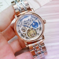 rose Patek Philippe Skeleton