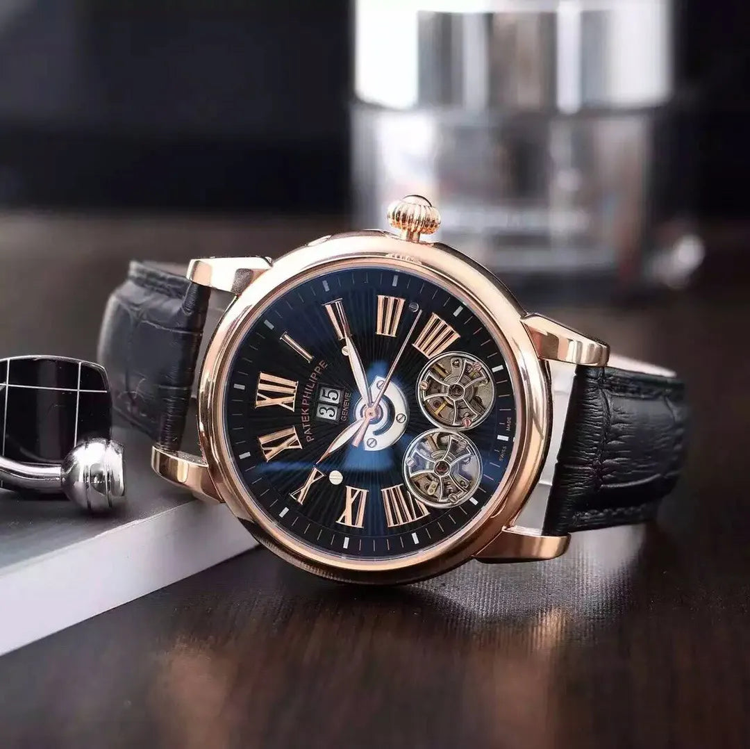 Patek Philippe Rose Gold Black Dial