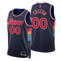 76ers Navy Custom Jersey