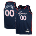 76ers City Edition Navy Jersey