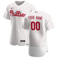Phillies Pinstripe Custom Jersey nike