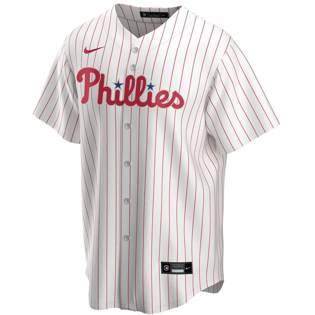 nike Phillies Pinstripe Custom Jersey - Hình 3