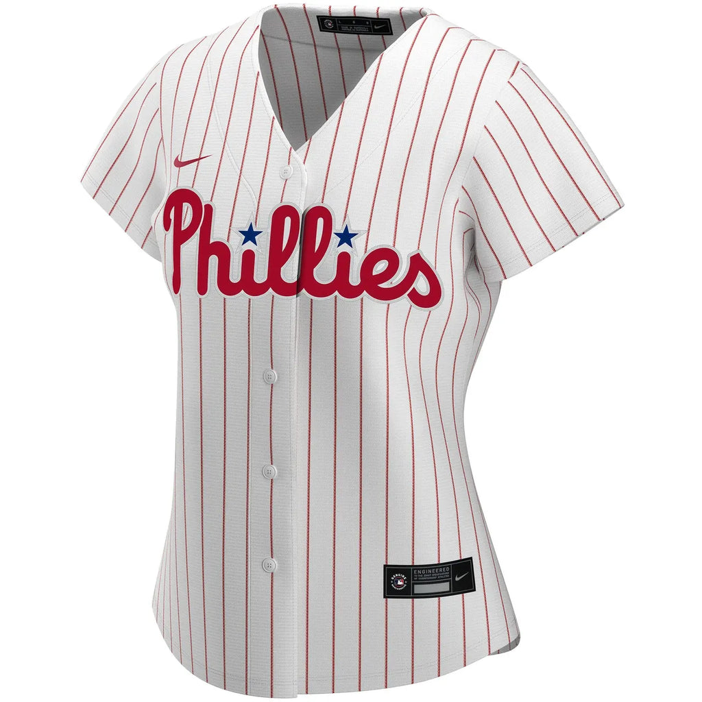 Phillies Custom Pinstripe Jersey - Hình 3