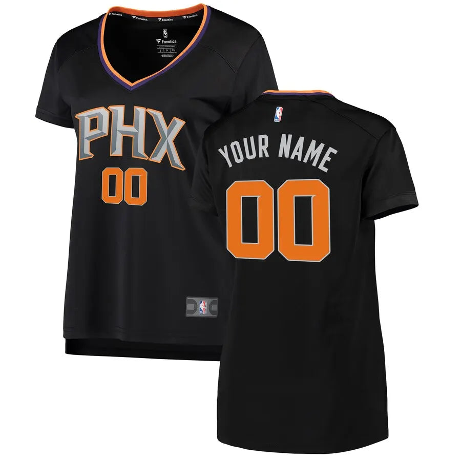 Fanatics Suns Black Jersey Women's
