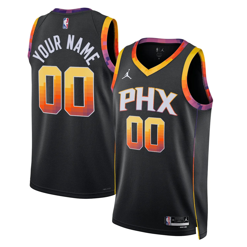 Jordan PHX Suns Black Jersey