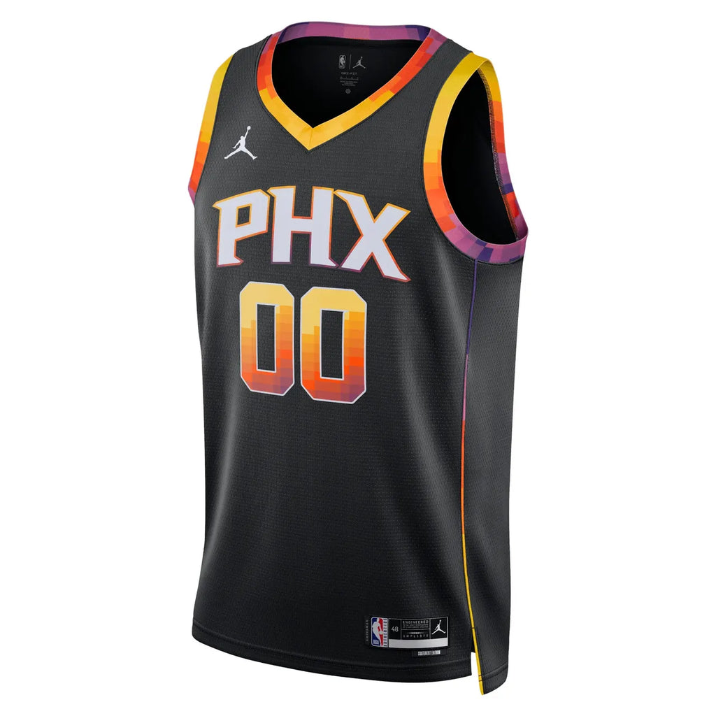 Jordan PHX Suns Black Jersey - Hình 2