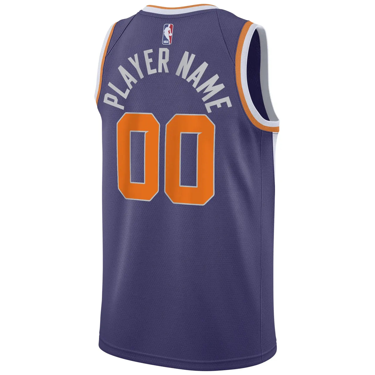 custom player Nike Suns Purple Jersey - Hình 4