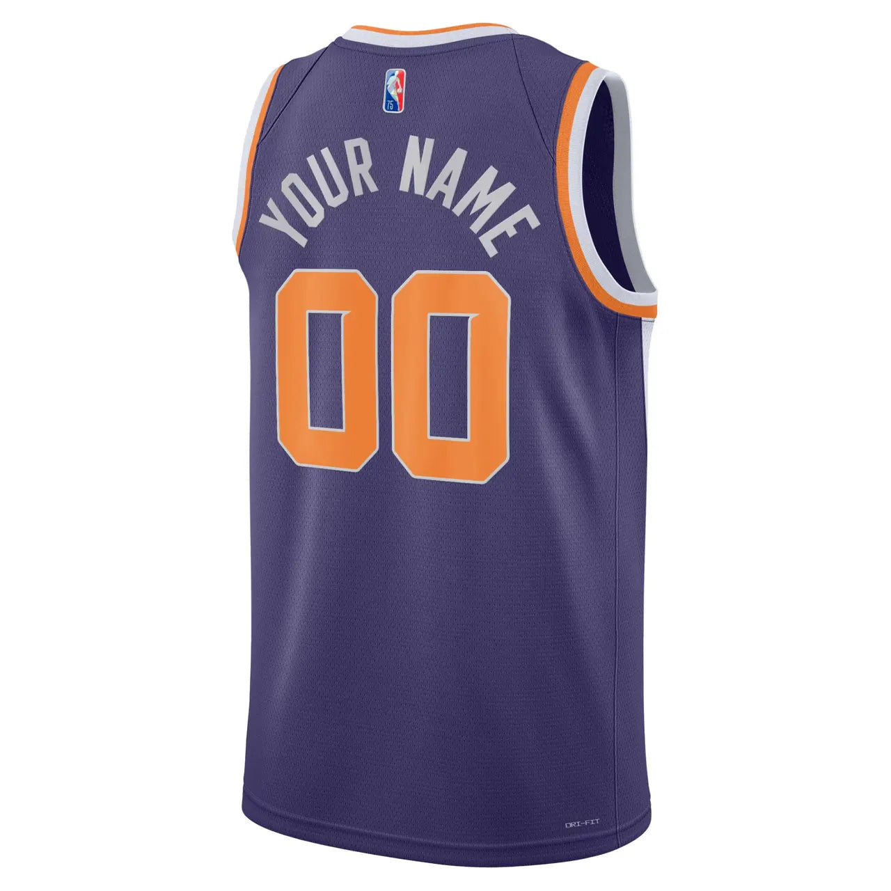 custom icon Nike Suns Purple Jersey - Hình 4