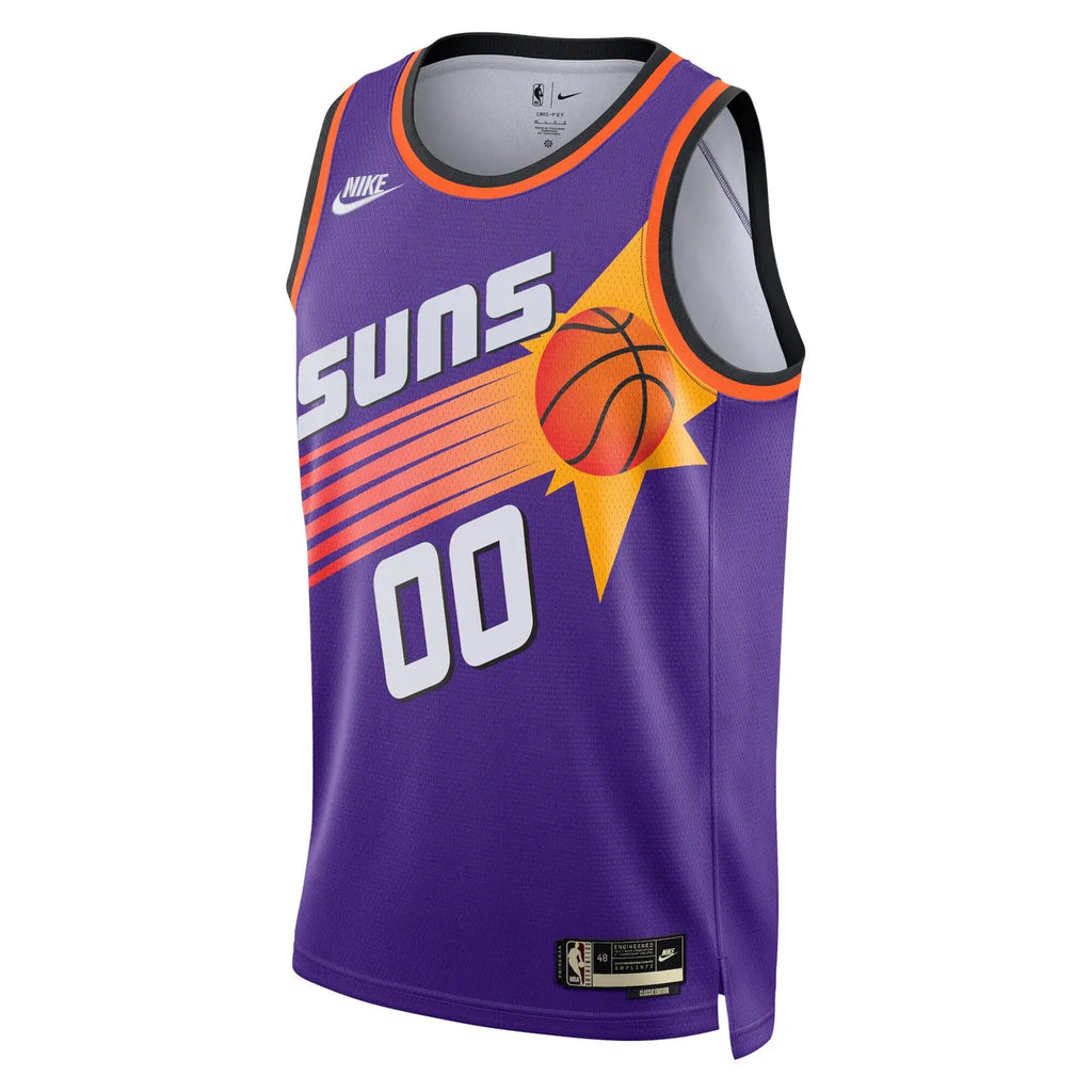 custom classic Nike Suns Purple Jersey - Hình 3