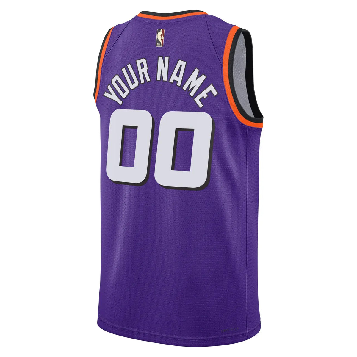 custom classic Nike Suns Purple Jersey - Hình 4