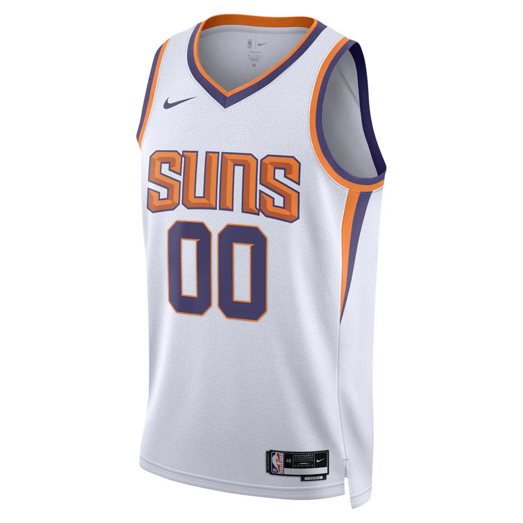 Suns Custom White Jersey - Hình 3
