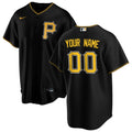 Pirates Black Custom Jersey