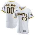 nike Pirates White Custom Jersey