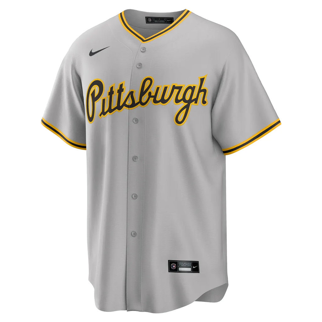 Pirates Gray Custom Jersey - Hình 3