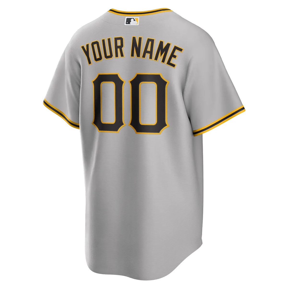 Pirates Gray Custom Jersey - Hình 4