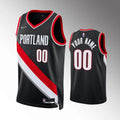 statement Nike Blazers Black Custom Jersey