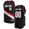 Portland Black Custom Jersey