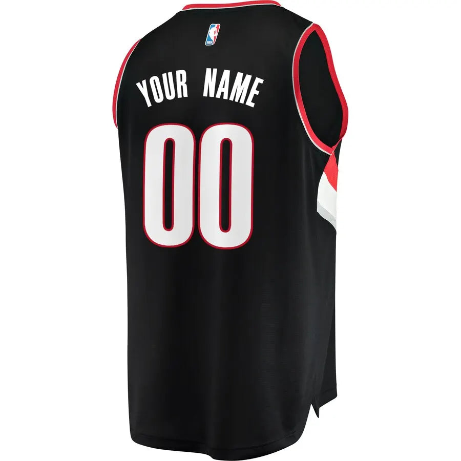Portland Black Custom Jersey - Hình 3