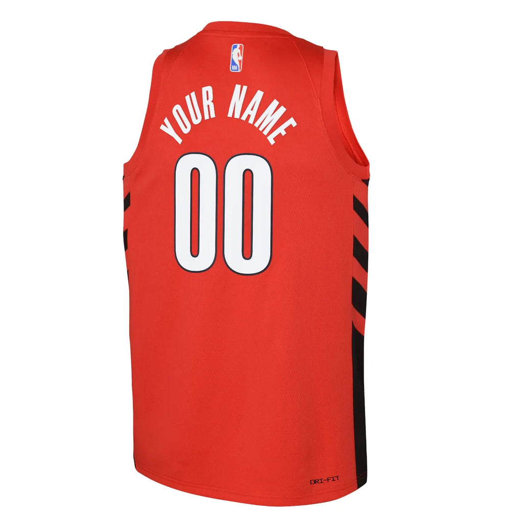 statement Jordan Blazers Red Jersey - Hình 2
