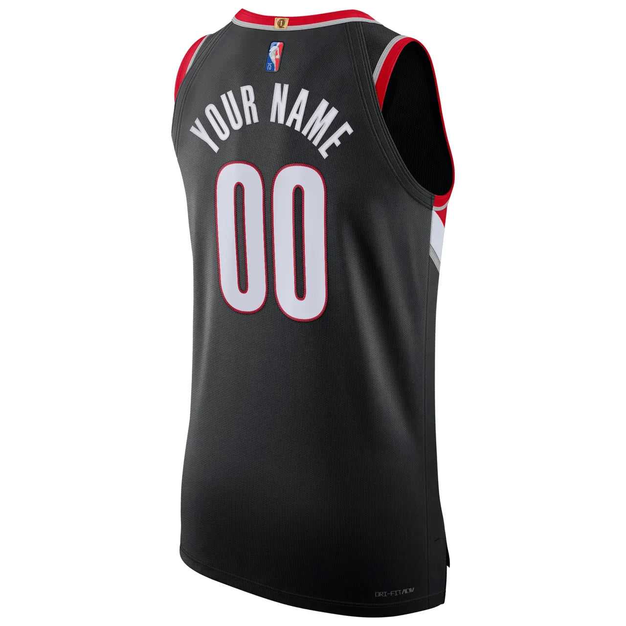 Custom Portland Black Jersey - Hình 4