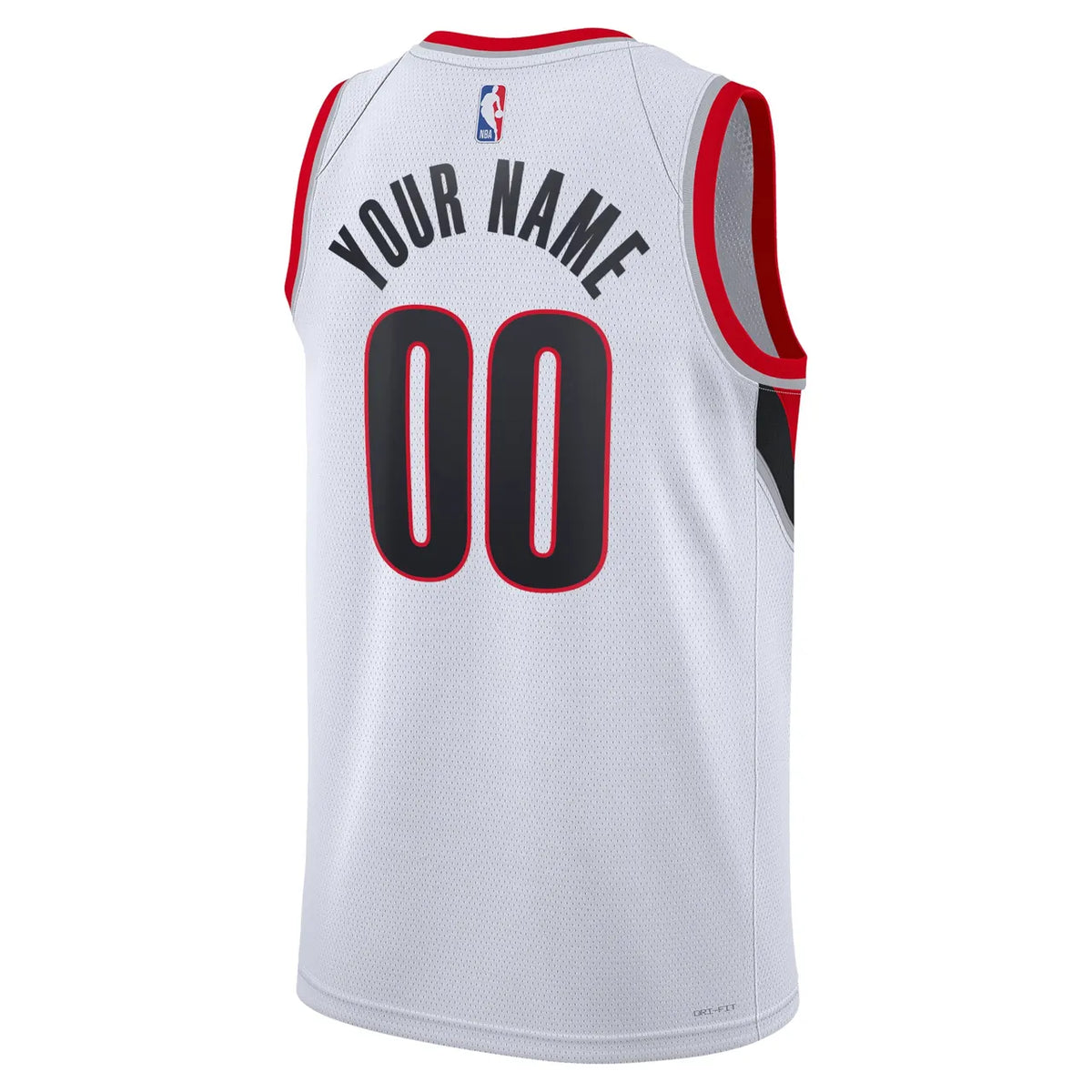 custom Nike Blazers White Jersey - Hình 3