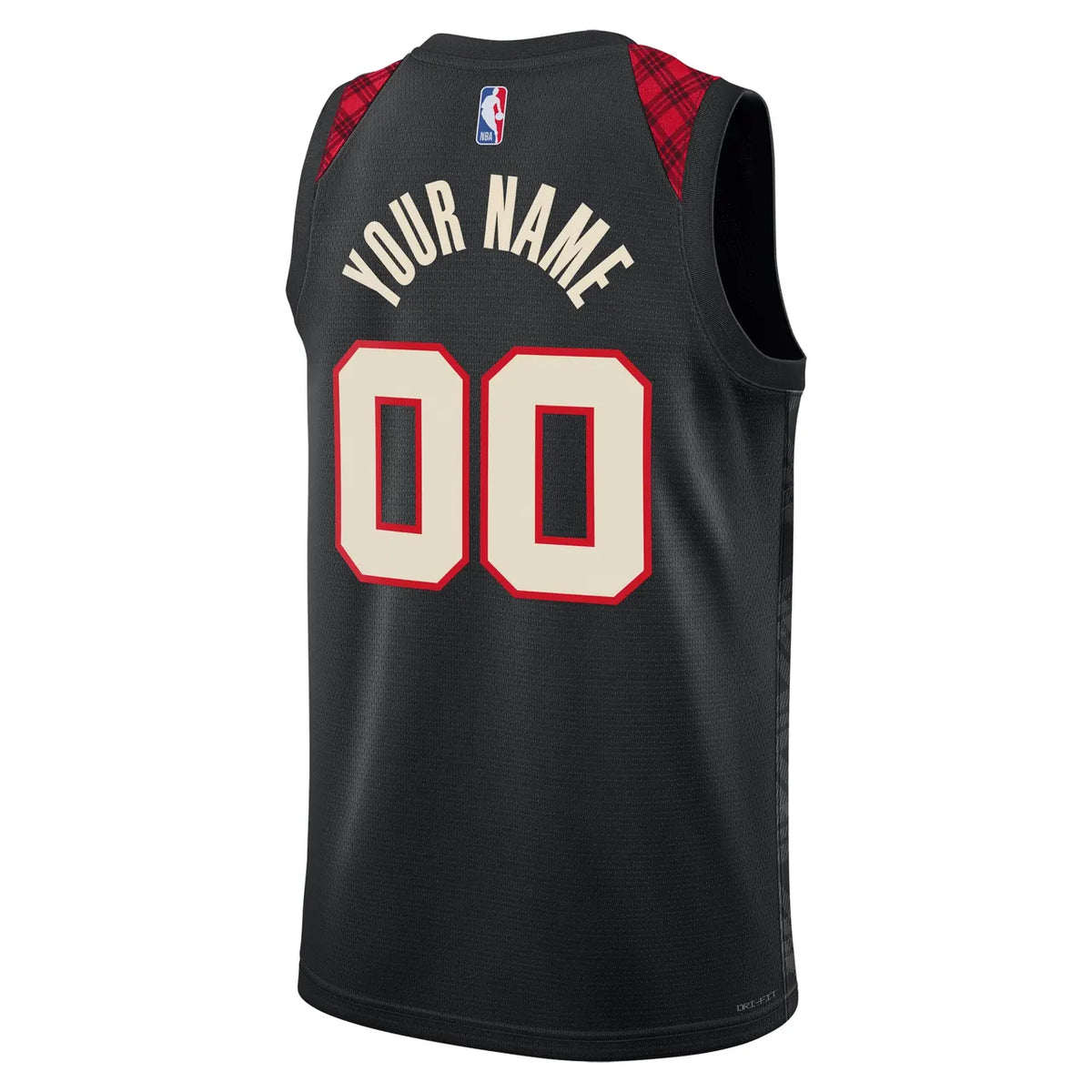 Trail Blazers Black Rip City Jersey - Hình 3