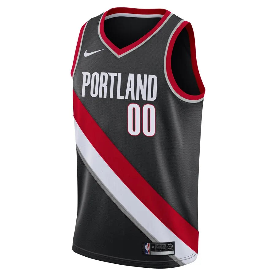 Nike Blazers Black Jersey - Hình 2