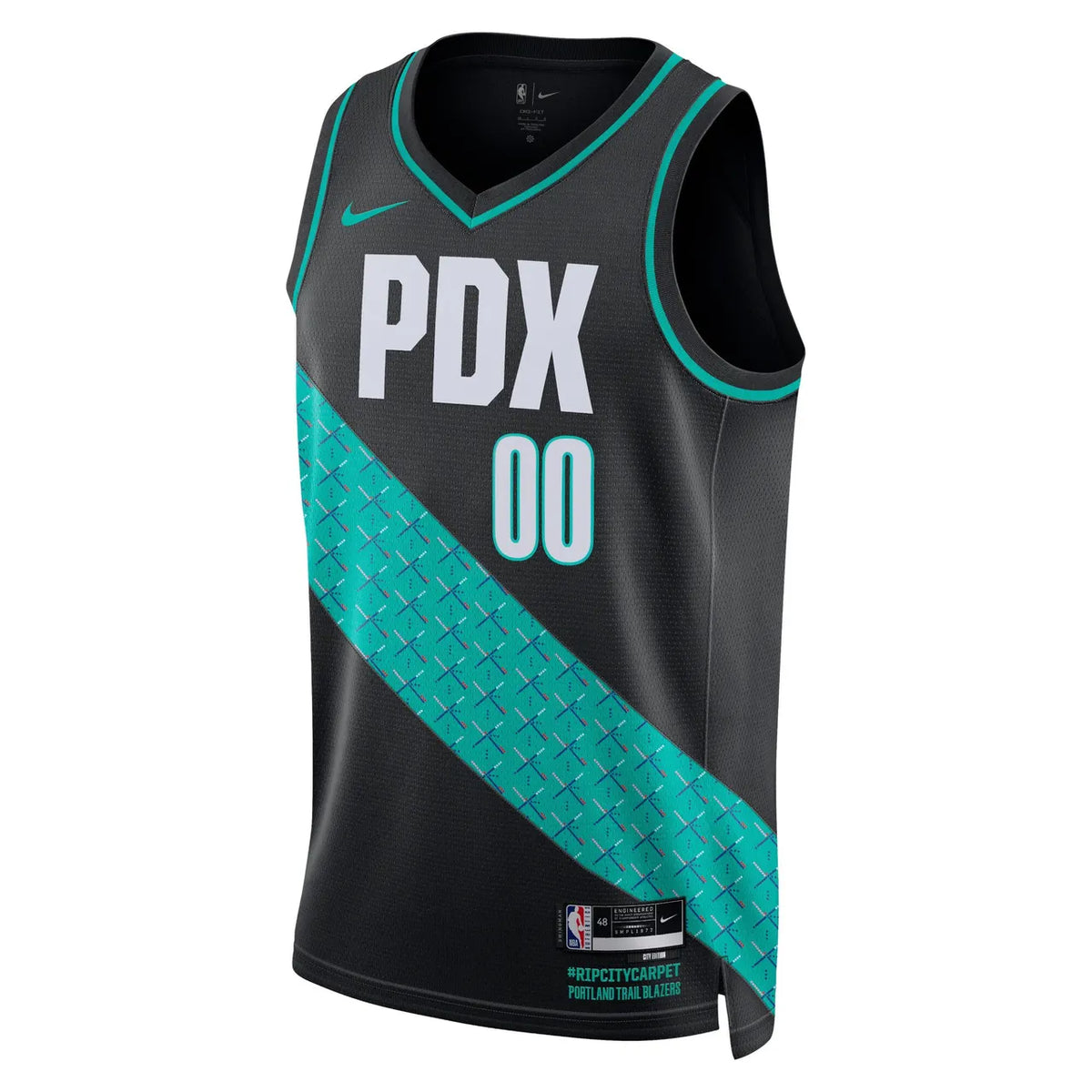Blazers City Edition Jersey - Hình 3