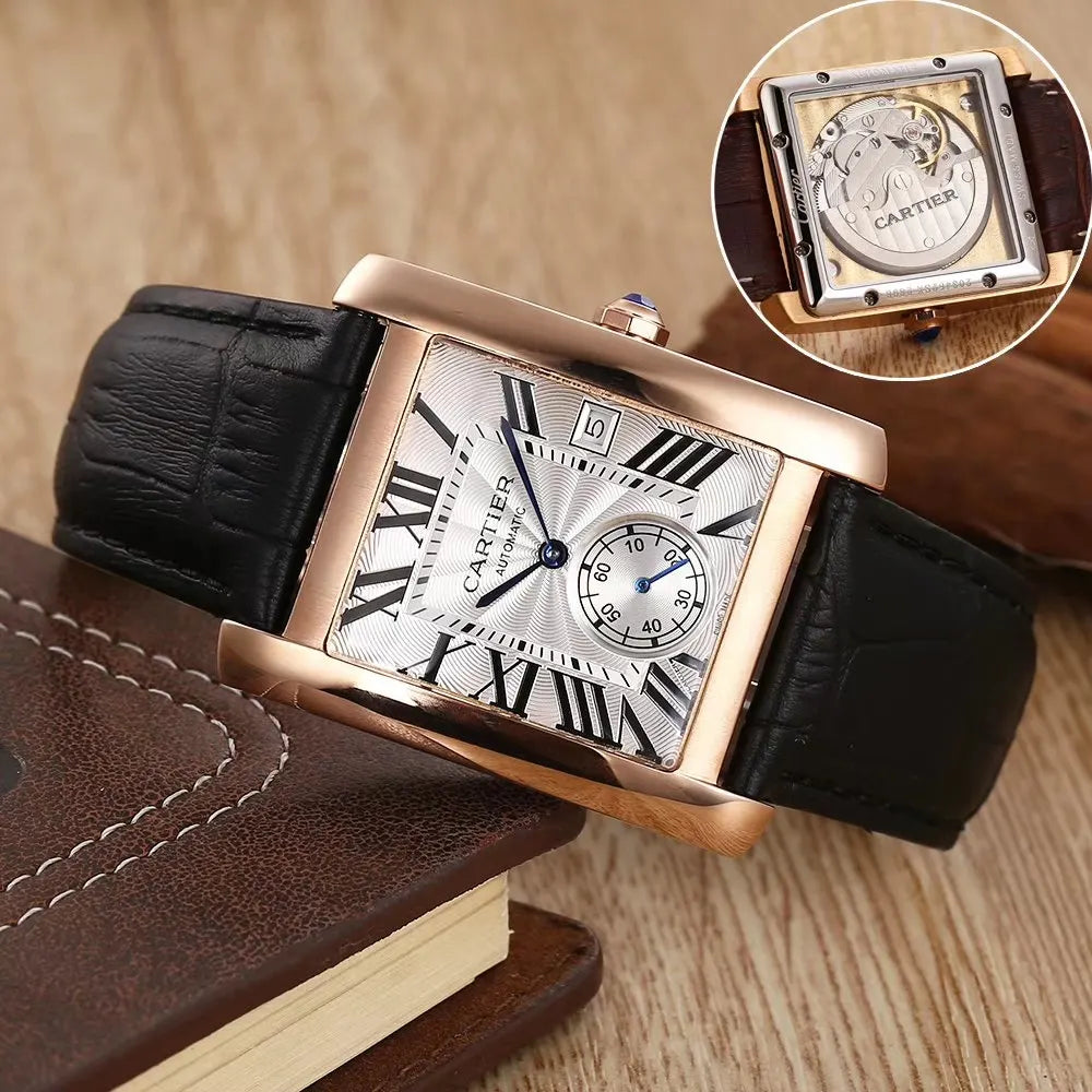 Cartier Tank Rose Gold - Hình 3