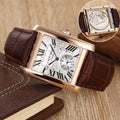 brown Cartier Tank Rose Gold – Cartier Tank Rose Gold Brown Leather