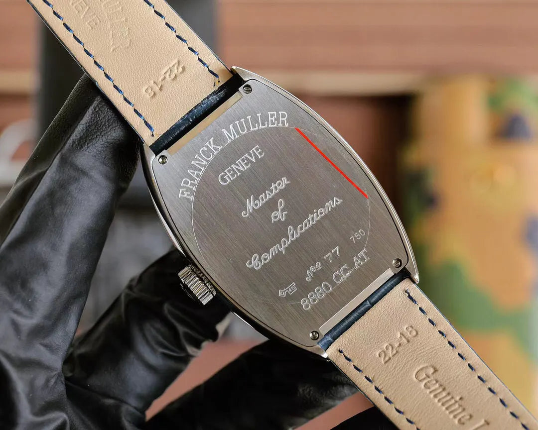 Franck Muller Cintrée Curvex Platinum Rotor - Hình 3