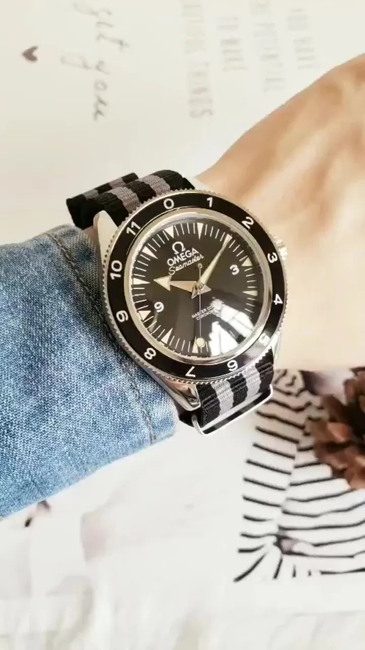 Omega Seamaster Black Dial