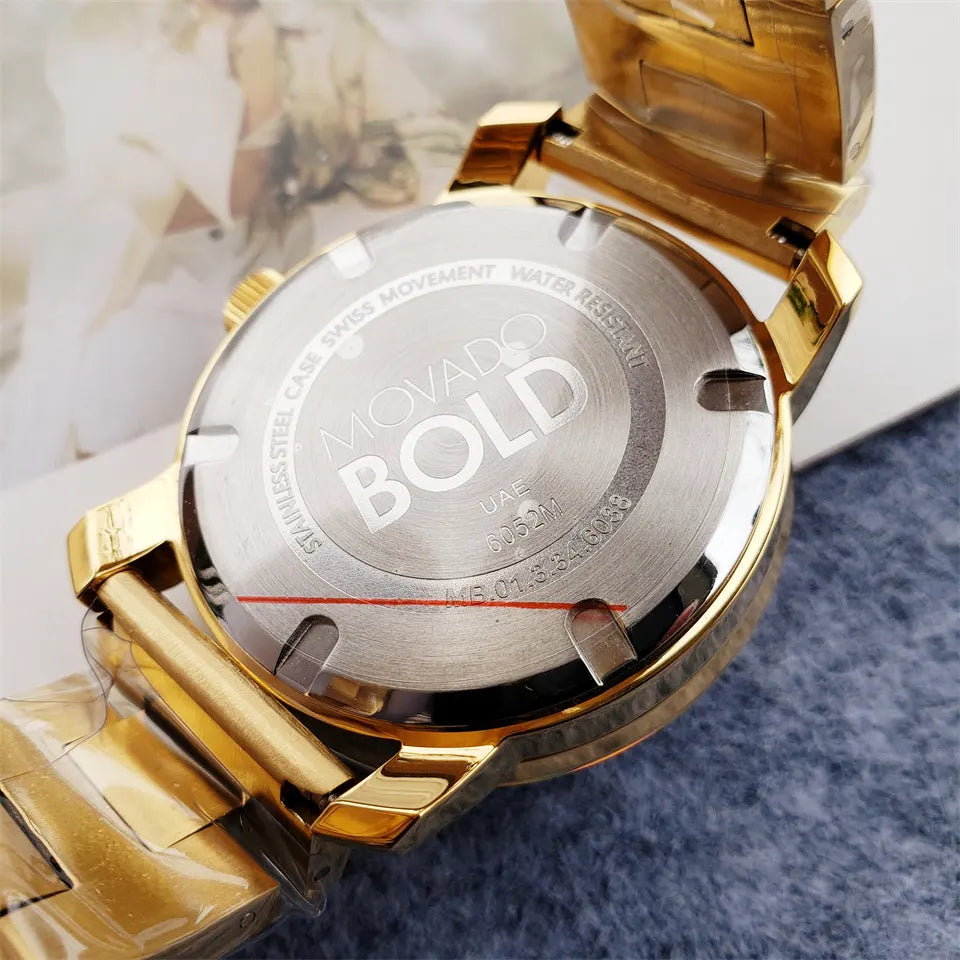Movado Museum Classic Gold - Hình 3