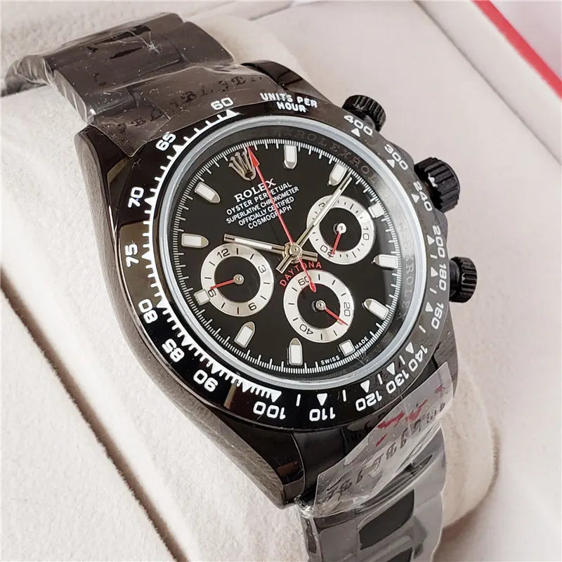 Daytona Black PVD Steel