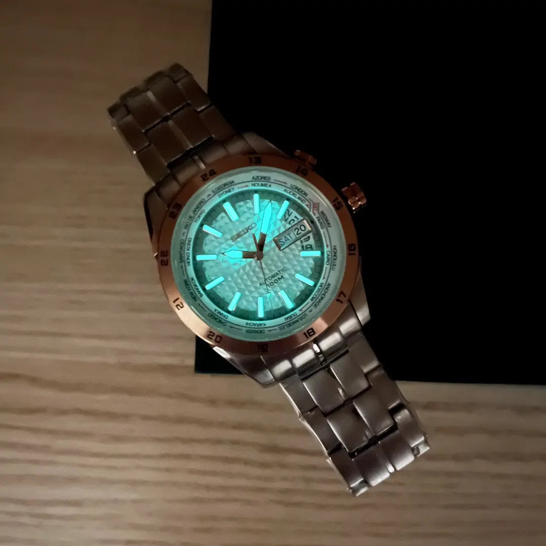 Seiko World Time Watch - Hình 3