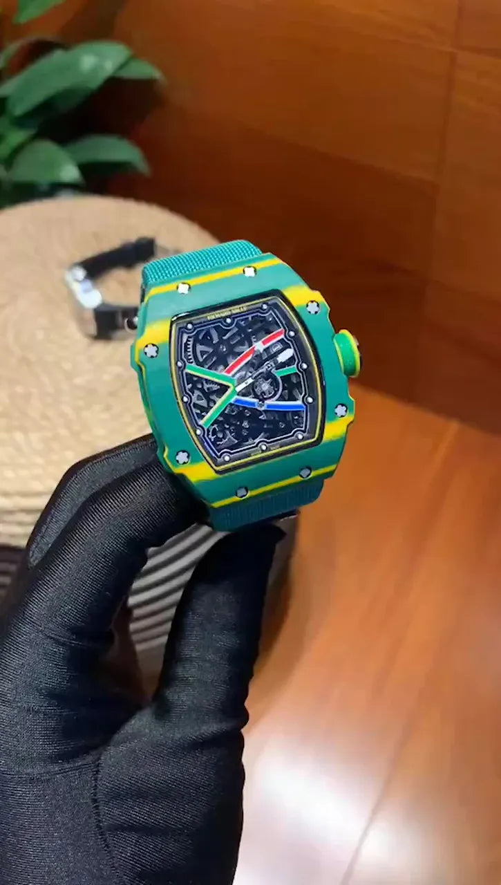 Richard Mille Green Quartz TPT