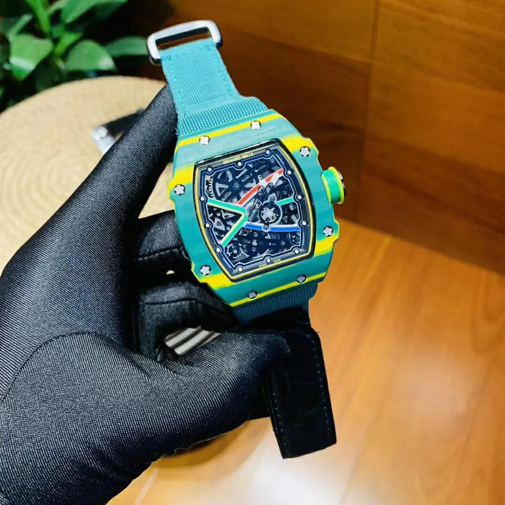 Richard Mille Green Quartz TPT - Hình 10