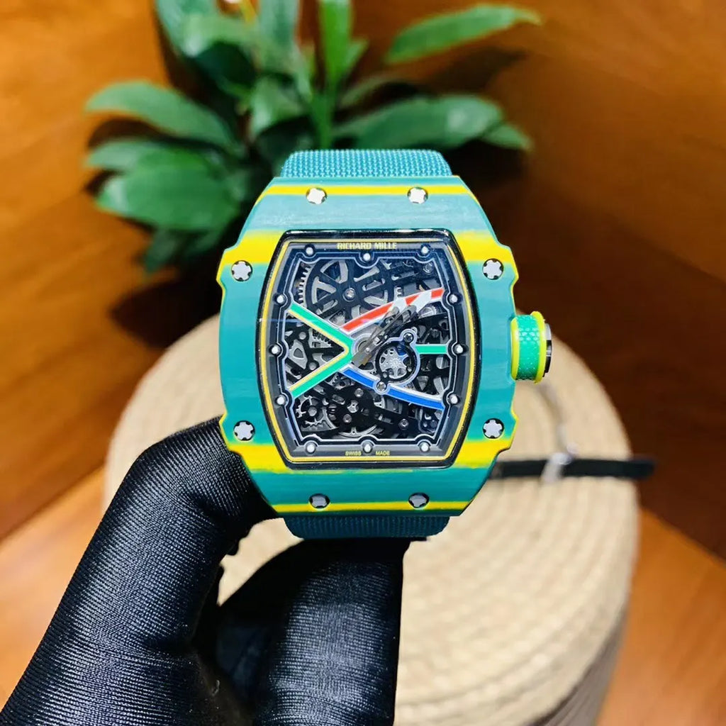 Richard Mille Green Quartz TPT - Hình 3