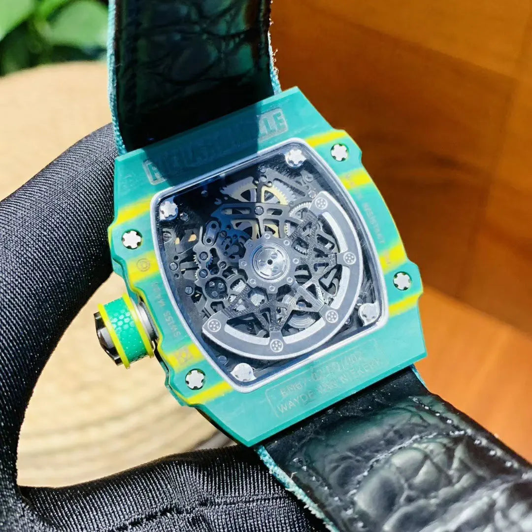 Richard Mille Green Quartz TPT - Hình 7