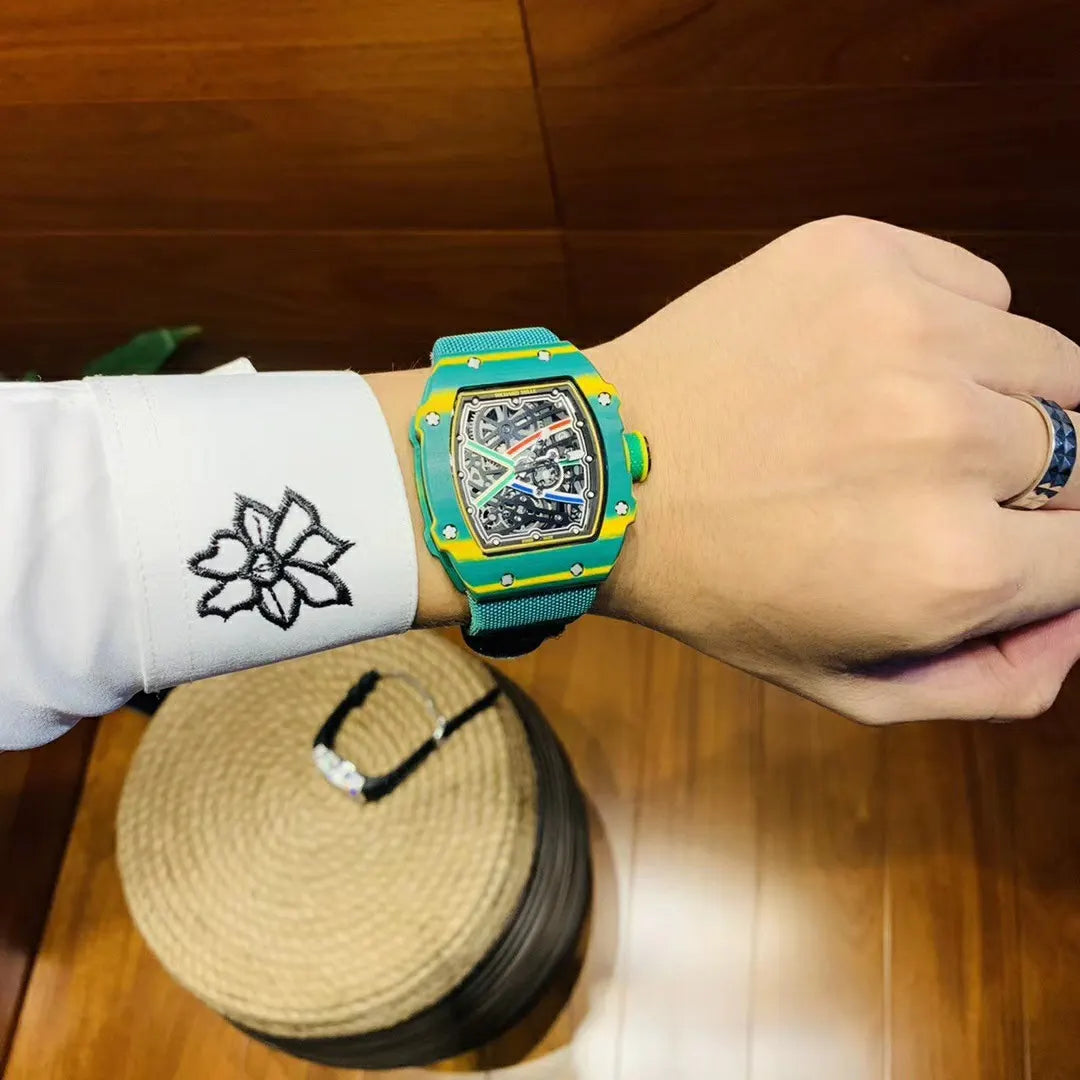 Richard Mille Green Quartz TPT - Hình 8