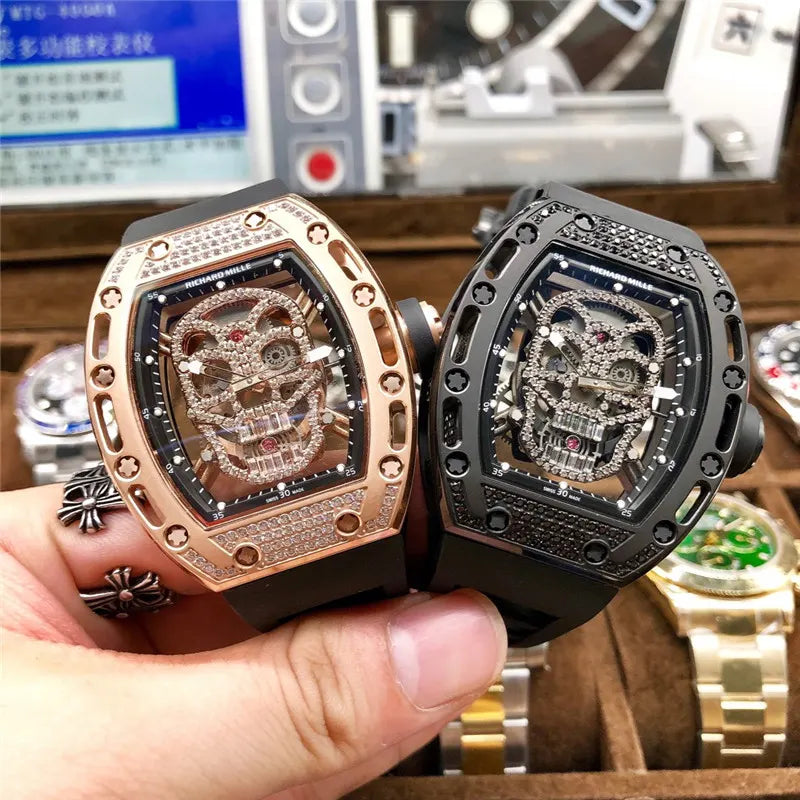 Richard Mille Skull Diamond - Hình 18