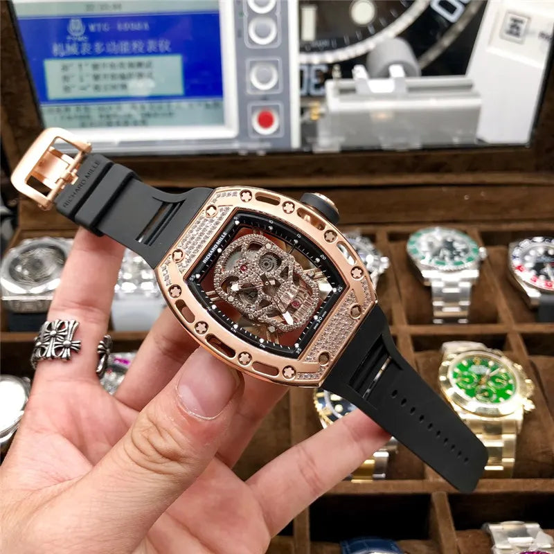 Richard Mille Skull Diamond - Hình 9