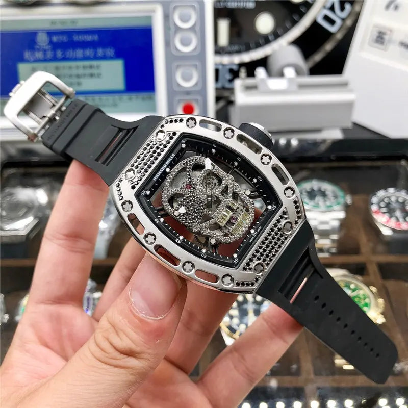 Richard Mille Skull Diamond - Hình 11