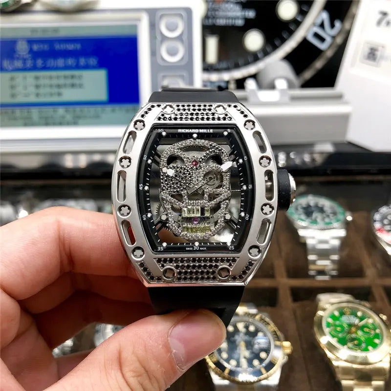 Richard Mille Skull Diamond - Hình 12