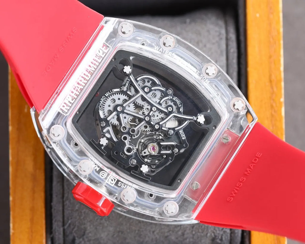 transparent Richard Mille Red Band - Hình 7
