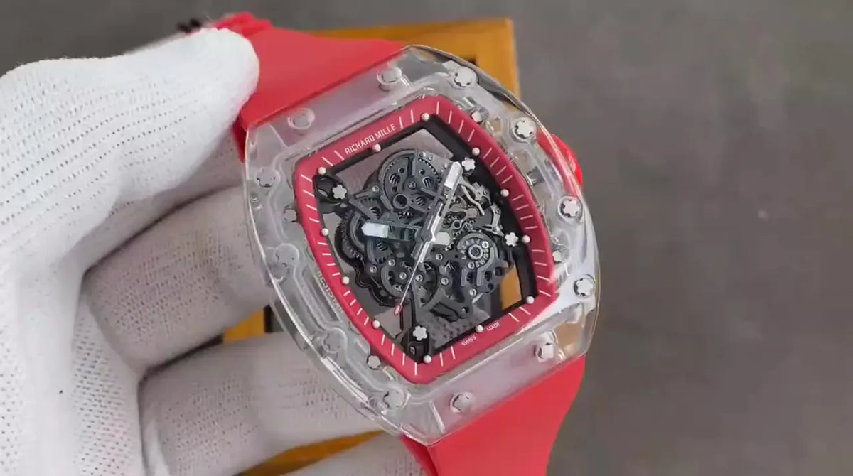 transparent Richard Mille Red Band
